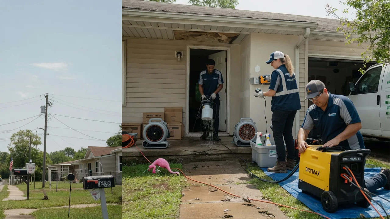Storm Damage Water Removal in New Goshen, IN near me